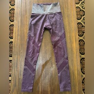 Athleta Twilight Tight 2.0 Seamless Leggings- Purple Sparkle